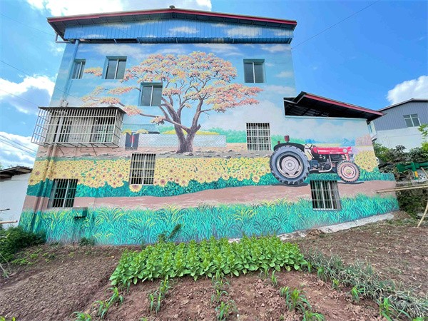 乡村振兴彩绘案例