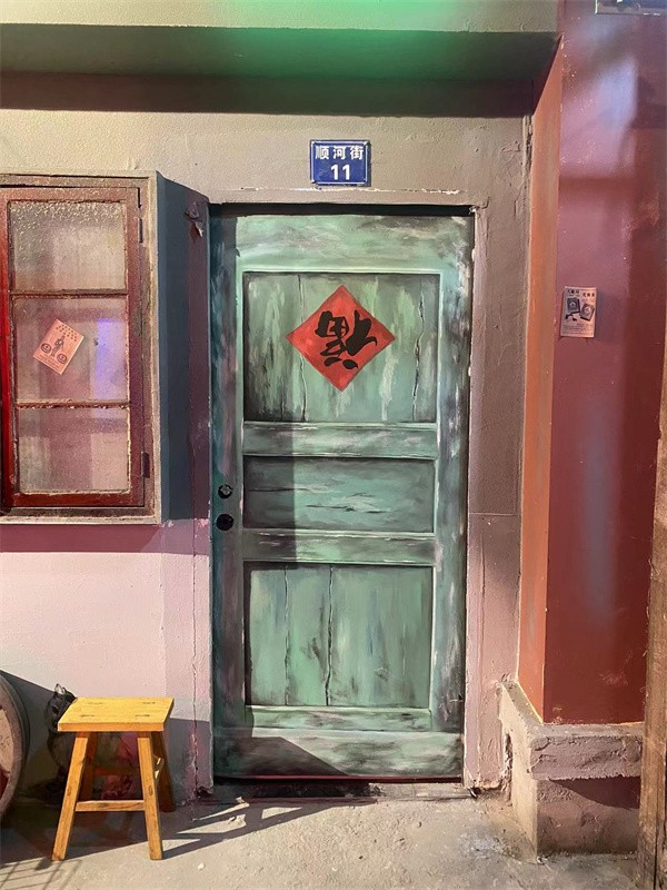 年代感类彩绘展示