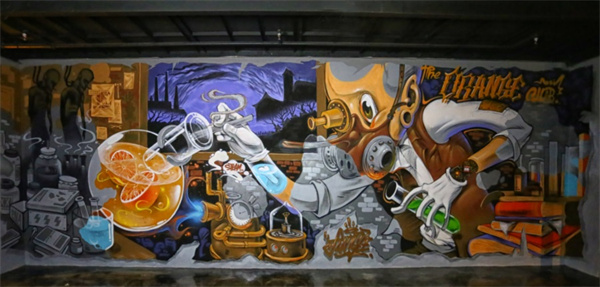 涂鸦插画彩绘展示