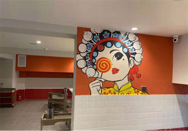 国潮类彩绘展示