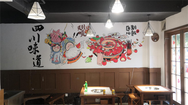 国潮类彩绘展示