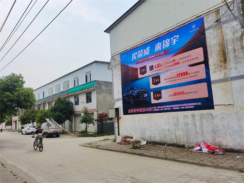 荣威汽车喷绘案例