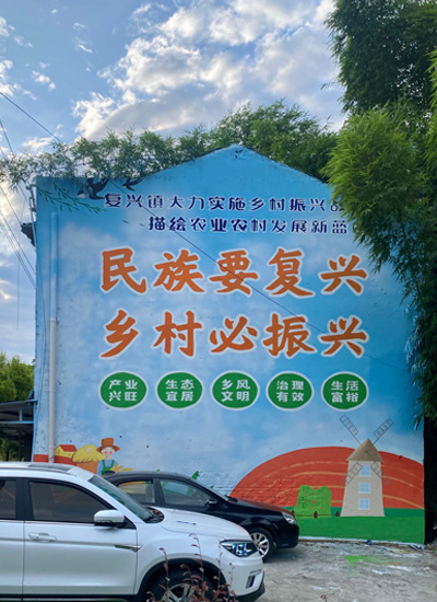 乡村振兴彩绘