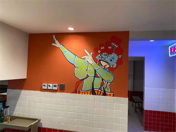 国潮类彩绘展示